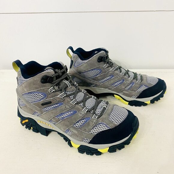Merrell Moab 2 Mid Hiking Boots | Goretex Lug Sole | in Granite Gray, Size 9.5 - Picture 5 of 16